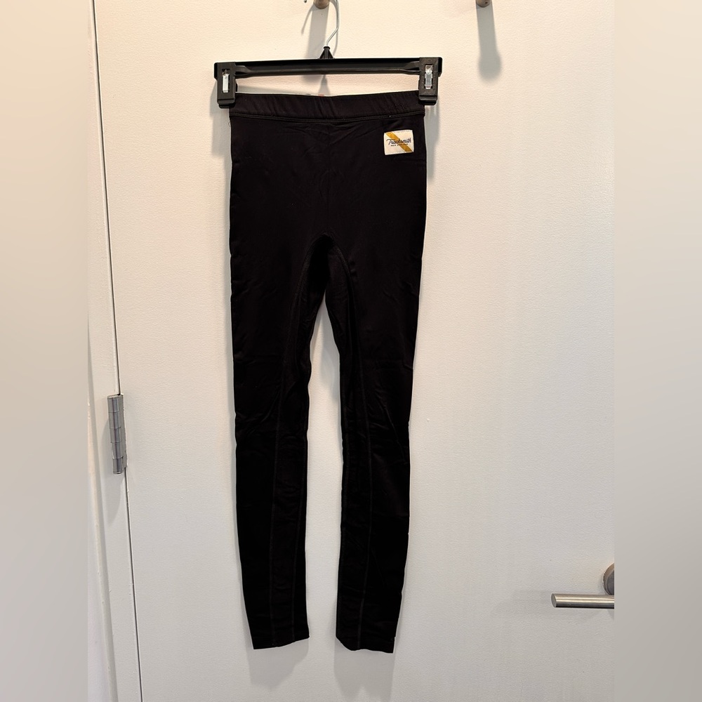 Tracksmith Turnover XS Black Performance Running Tights